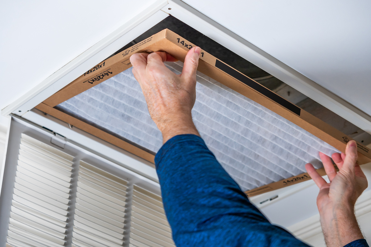 duct cleaning replace filter